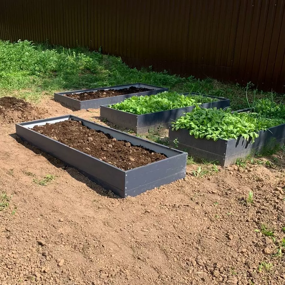 Высокая грядка Графит (0,5 х 1,5)