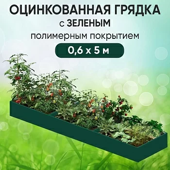 Грядка зеленая (0,6 х 5)